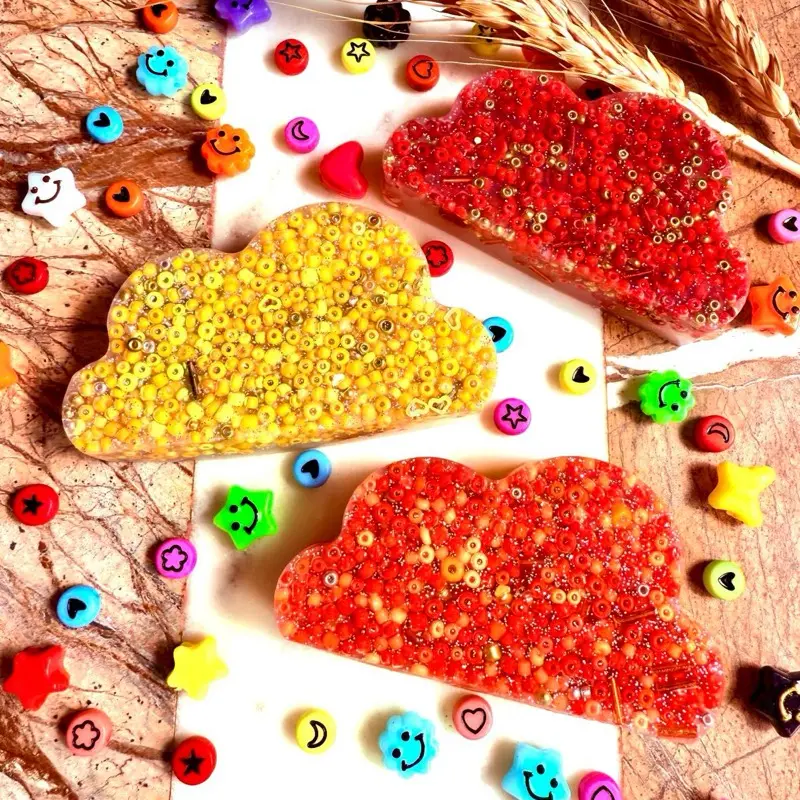 CLOUD Picky Pad (small 7x3.8cm) - 9 Colour Options - Neurodiverse Stimming Distracting Nail Skin Picking Stress - Travel Size Fidget Aid