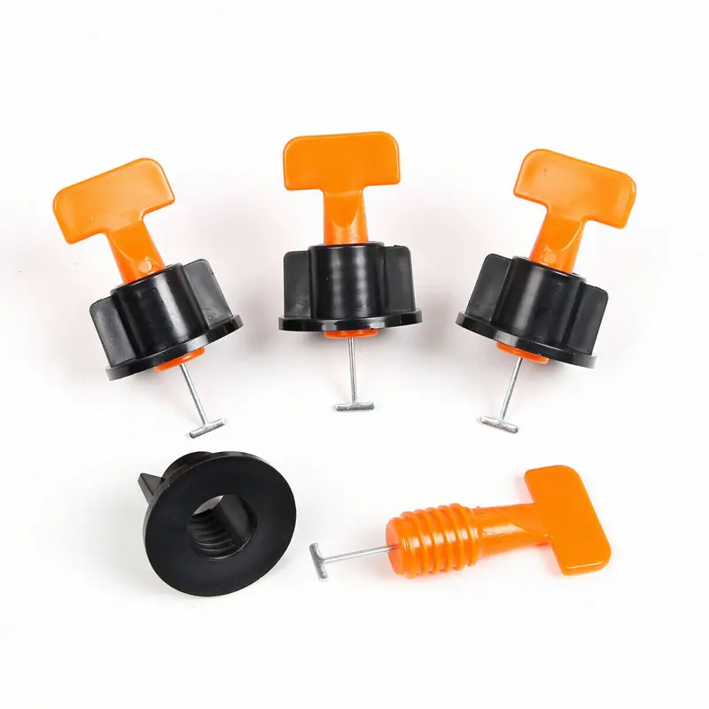 50pcs Tile Leveling System Kits Reusable Tile Spacer Wall Floor Clips Tools 8