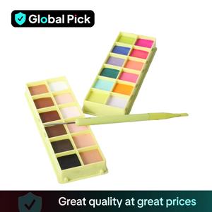 Colour Cases Cosmetic Paint Palette & Spatula Brush, Made By Mitchell, Festival Gift, Winter Gift, Professional Makeup Tool For Girls