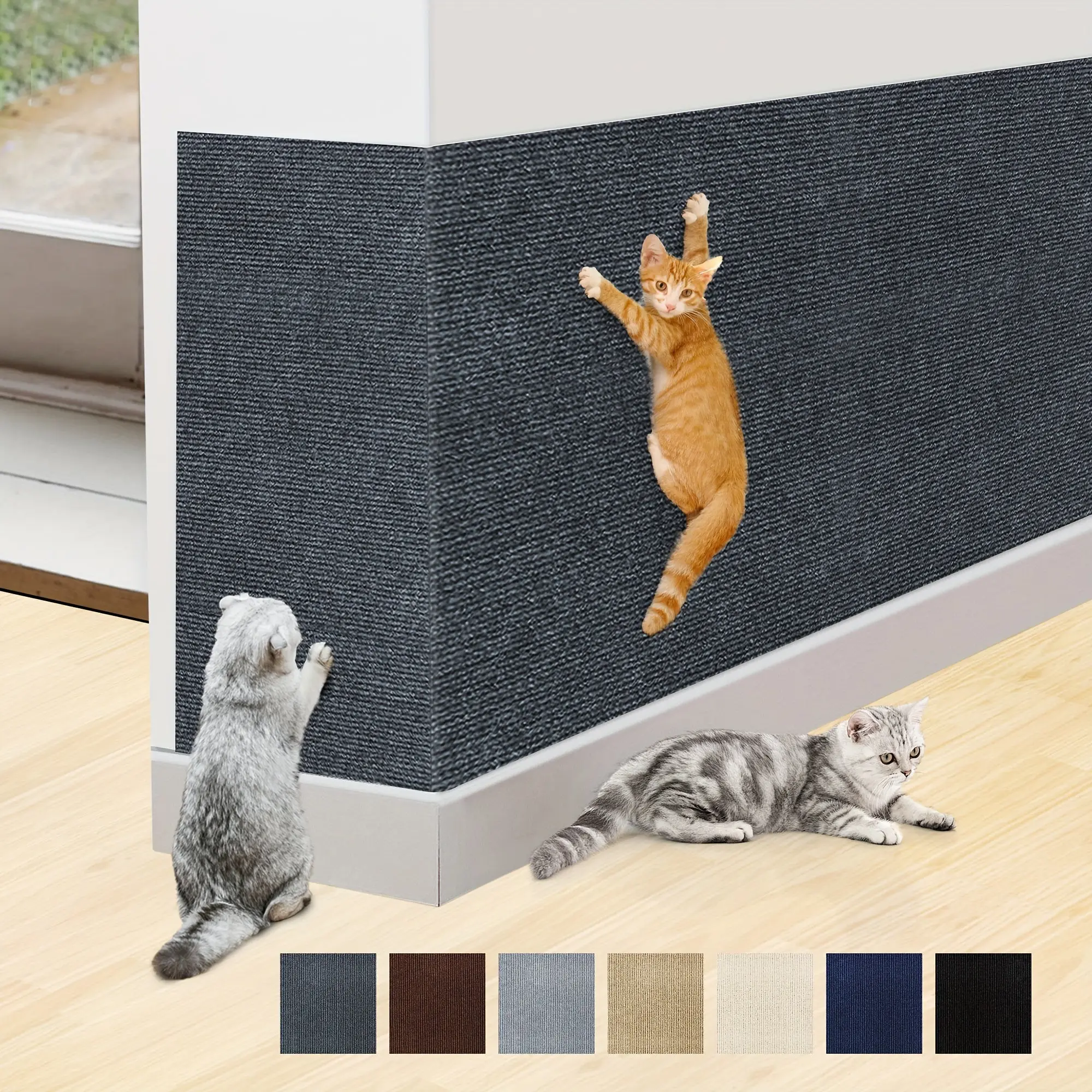 Customizable Cat Scratching Mat – Durable Furniture Protector Pad