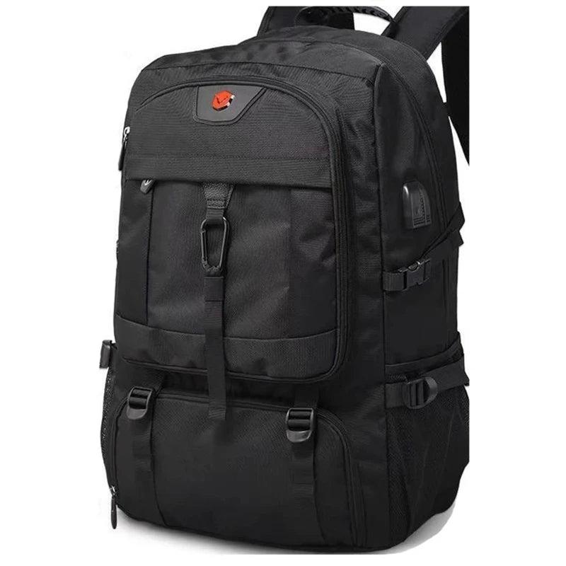 50L/80L Large Waterproof Travel Backpack with Shoe Compartment for Men 4