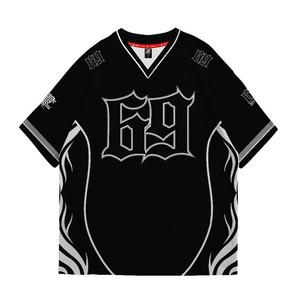 【Free Customization of Name and Number Within 12 Hours】 2025 NFL Edition Jersey Tshirt Men Short Sleeve Retro Collar Full Sublimation Microfiber Viral Viral Tiktok Unisex Teamwear Ootd Code