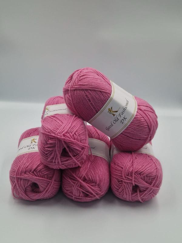 Product Introduction of Good Old Fashioned DK - 5 x 100g - 280 meters balls - 100% Acrylic 41 colours knitting crochet yarn 7