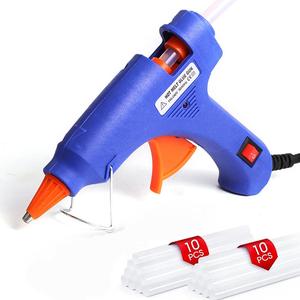 Mini Hot Glue Machine Kit, Glue Machine with 20 Glue Sticks, Hot Glue Machine Tool for School Crafts DIY Arts Quick Home Repairs, Power Tool Accessories, Adhesives, Handle, Hardware