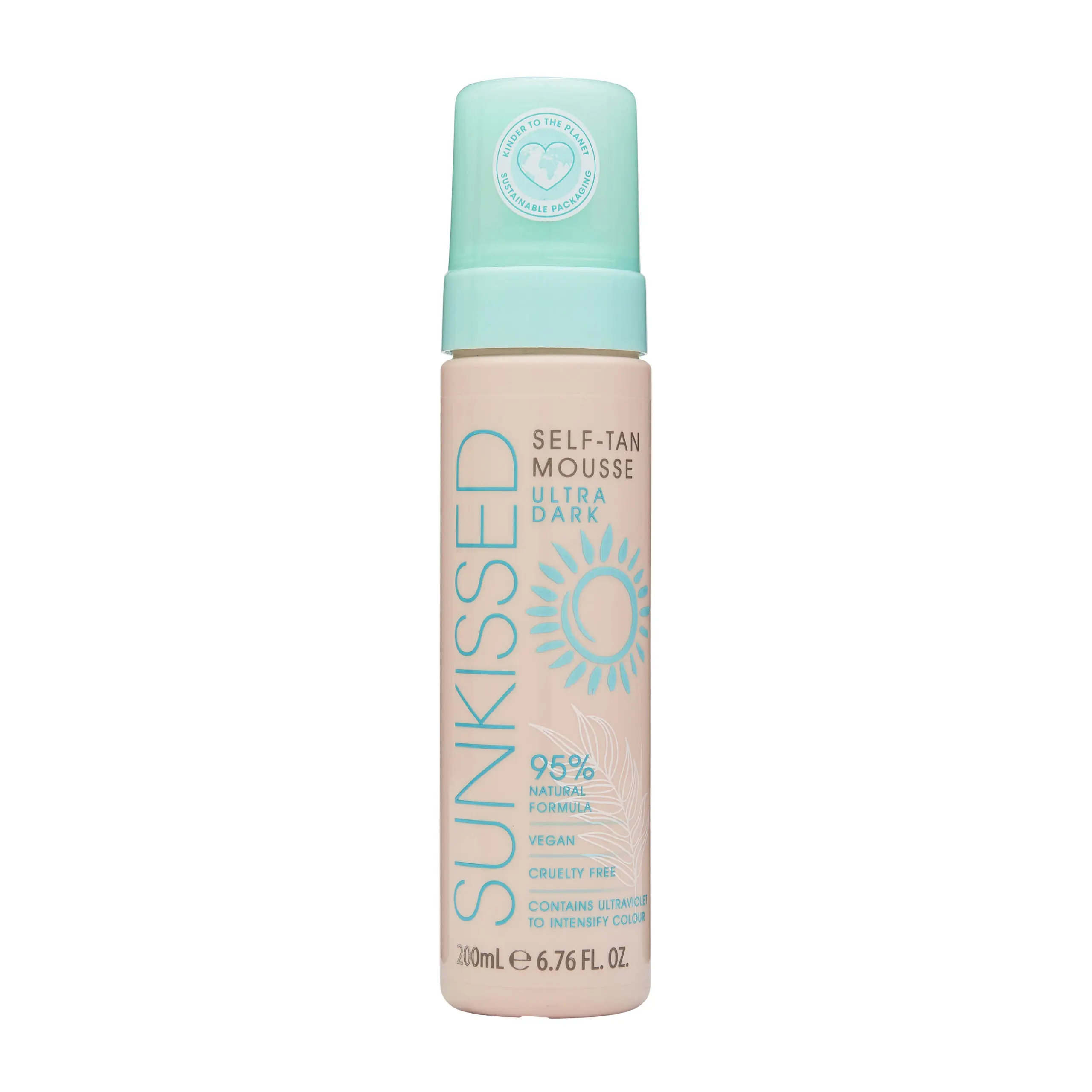 Sunkissed Self Tan Mousse Ultra Dark 200ml