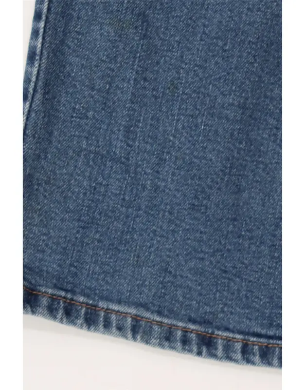 Pre-Owned Vintage WRANGLER Mens Regular Fit Straight Jeans W40 L30 Blue Cotton 4