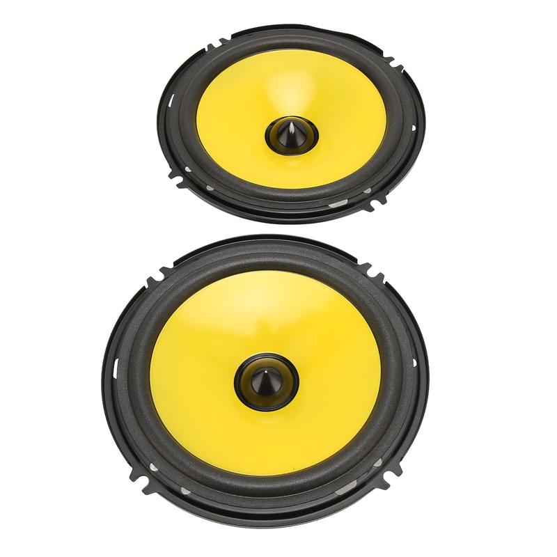 Car Door Stereo Speakers 600W Treble Bass Coaxial Speaker for Vehicle Truck [Professional Sound Quality] 2pcs 1