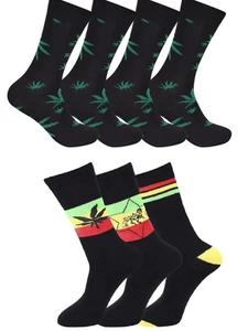 Findfashion Men's Cotton Rich Casual Wear Breathable And Comfortable Suit Socks For Gents One Size Fits All Shoe Size UK 6-11/EU 39-46/US 7-12