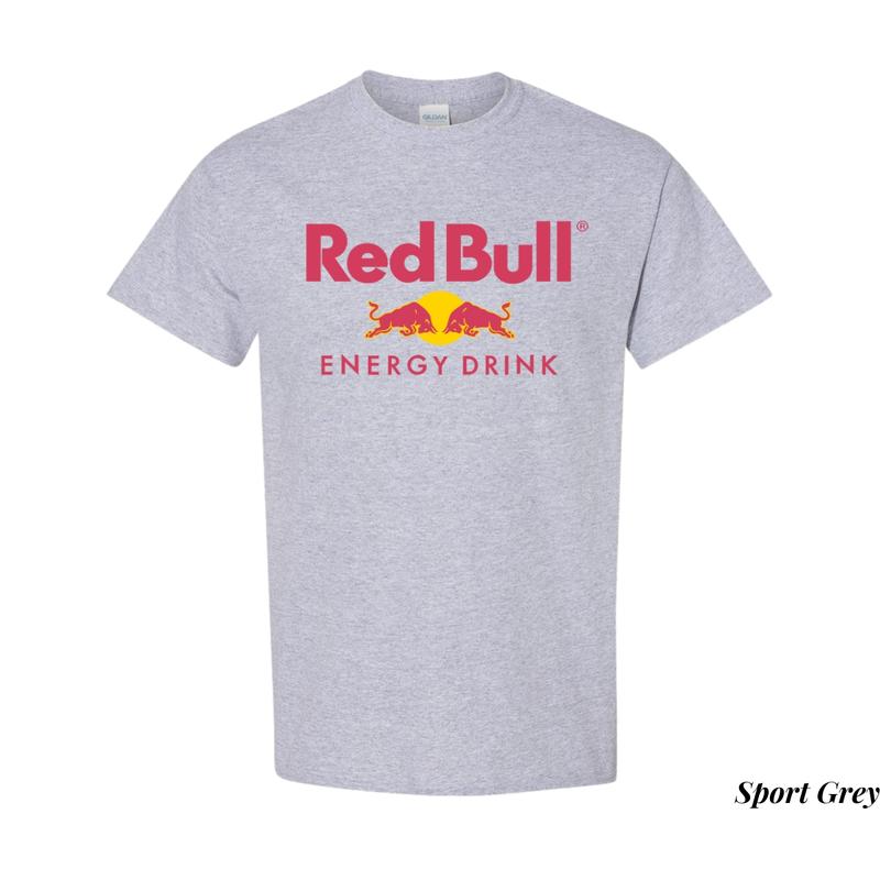 Red Bull T-shirt, Red Bull Logo Shirt, Soft Breathable Material, Perfect Gift for Men and Women, Everyday Relaxed Shirt 3