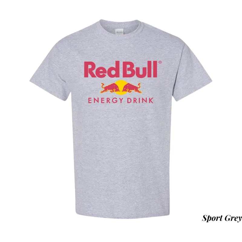 Red Bull T-shirt, Red Bull Logo Shirt, Soft Breathable Material, Perfect Gift for Men and Women, Everyday Relaxed Shirt 3