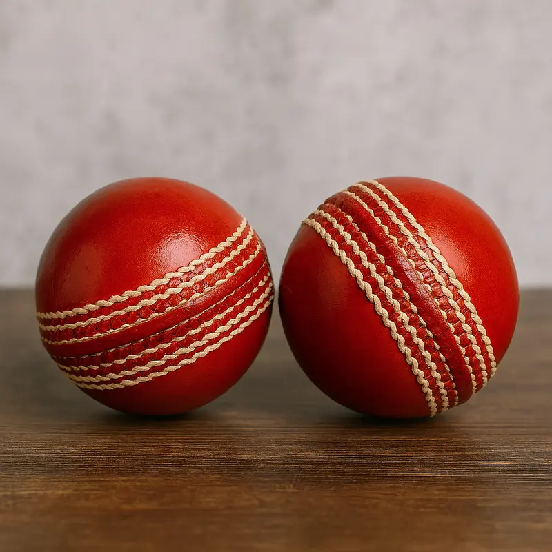 Red Cricket Balls - 156g Leather - Box of 6 for £39 - Match & Training Grade 3