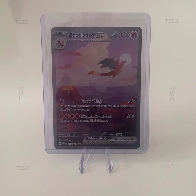 Mini Clear Acrylic Card Stand