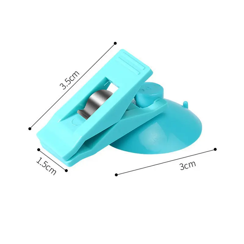 2/4Pcs Suction Cup Clip Car Interior Window Clip Removeable Bill Card Clamp Holder Ticket Fastener Clip Car Interior Accessories 3