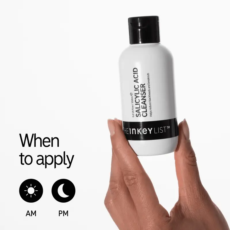 The INKEY List Salicylic Acid Cleanser 150ml - Facial Cleanser for Acne-prone Skin - Skincare 5