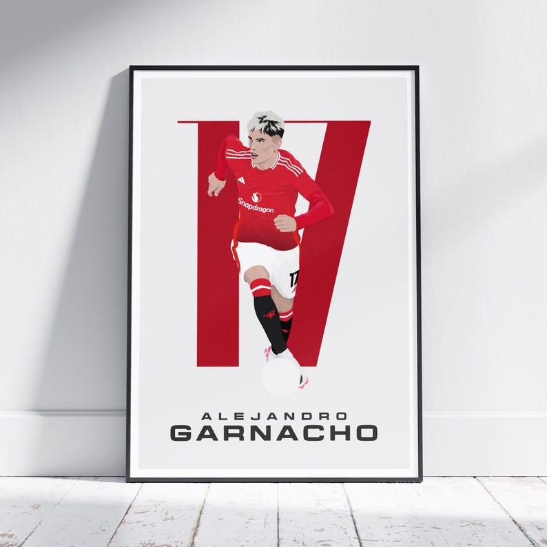 MU Logo Poster – Football Fan Gift for Him or Her 0