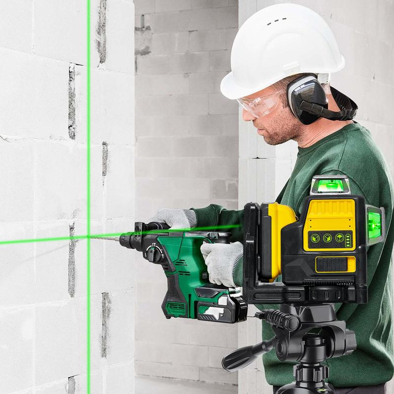 12 Lines 3 Sides 360 Â° Vertical Laser Level with Green Light 8