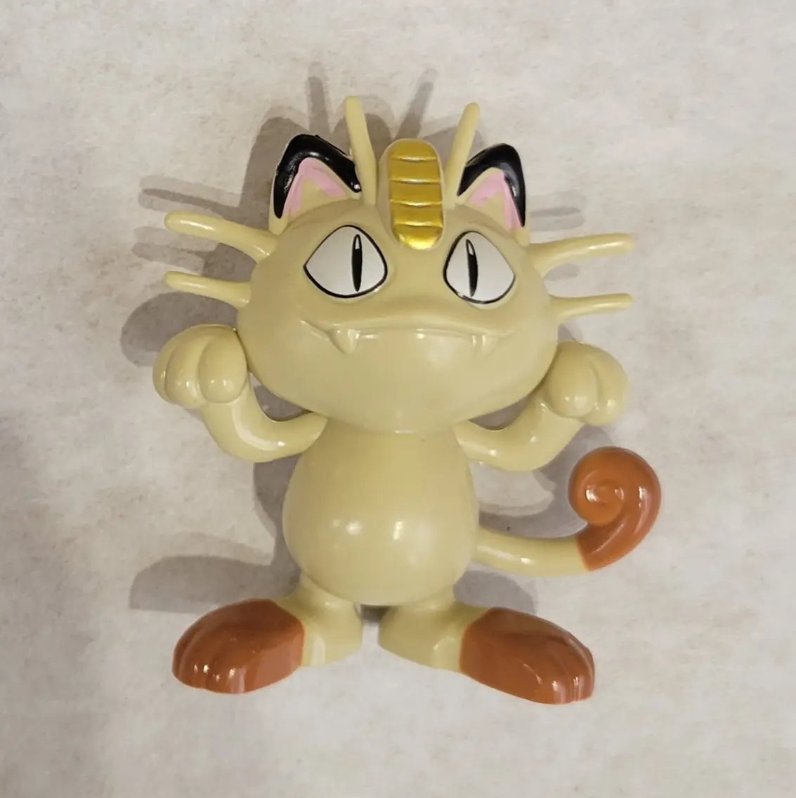 Building Block Pokemon Meowth Action Figure - Classic Toy Figurine