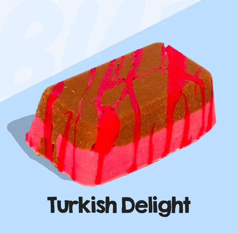 *NEW* Turkish Delight Handmade Fudge Block 250g - dessert, snack 2