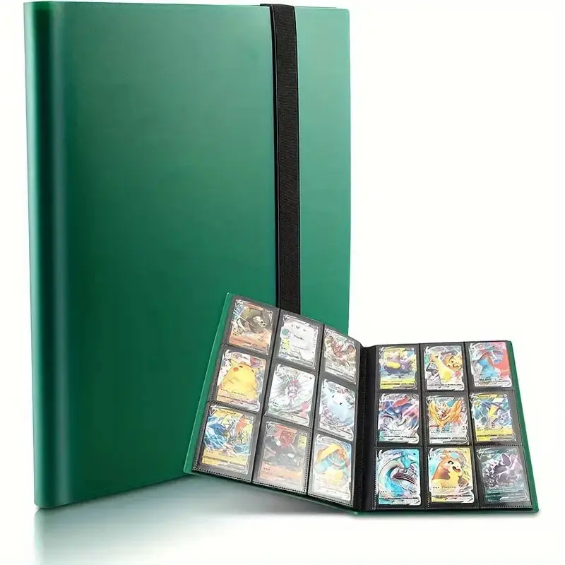 Premium 9 pocket side loading 360 card Pokemon card binder 2