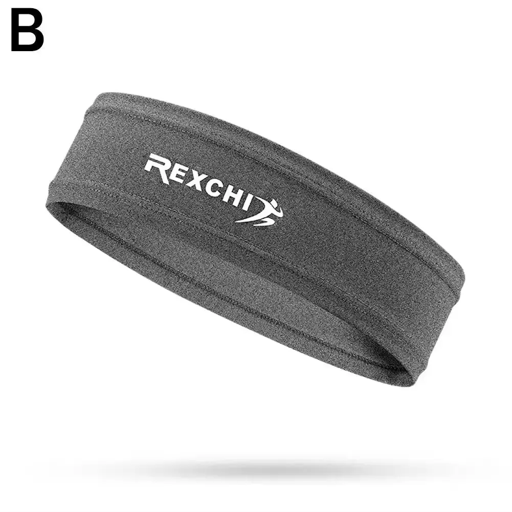Unisex Sport Sweatband Headband for Men Women Unisex Yoga Hairband Gym Stretch Head Bands Strong Elastic Fitness Basketball W1S7