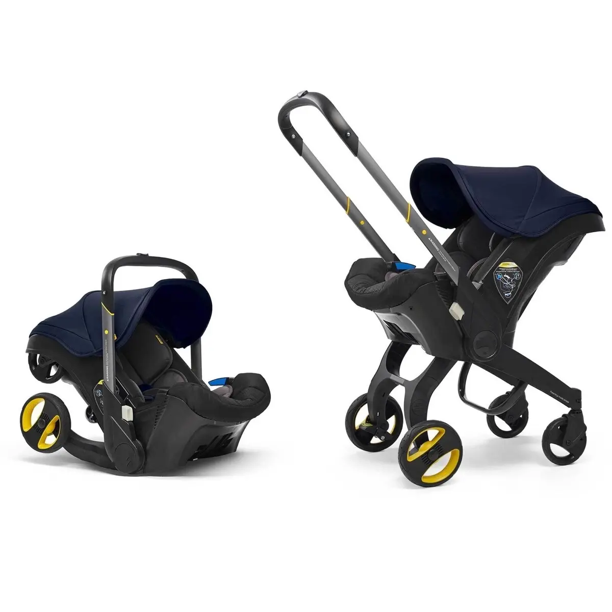 Portable Baby Stroller 4 in 1 Baby Car Seat & Travel Stroller - Convertible Pushchair