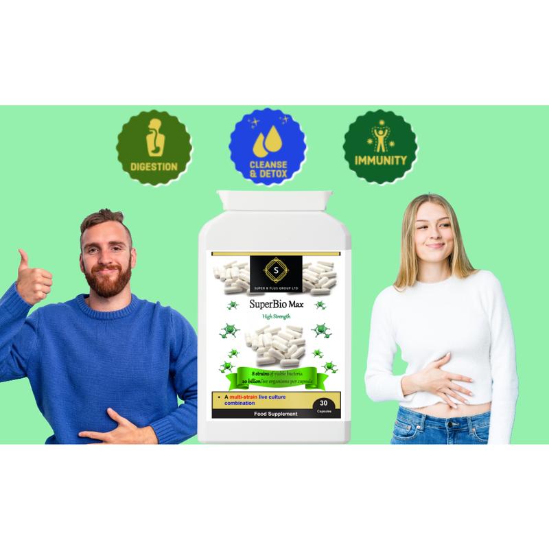 SuperBio Max - Vegan Gut & Immune Power! 💪🛡️ #ProbioticMax 6