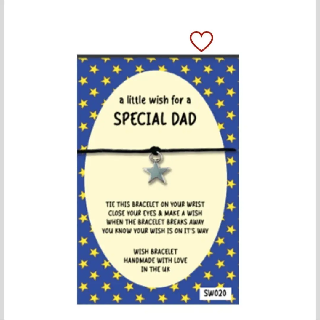 Special Dad Keepsake Bracelet Fathers Day