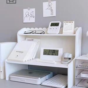 Desktop Storage Rack, Multipurpose Desktop Storage Rack, Desk Organizer for Bedroom, Study Room, Office, Home Organization Shelf Furniture Organizer