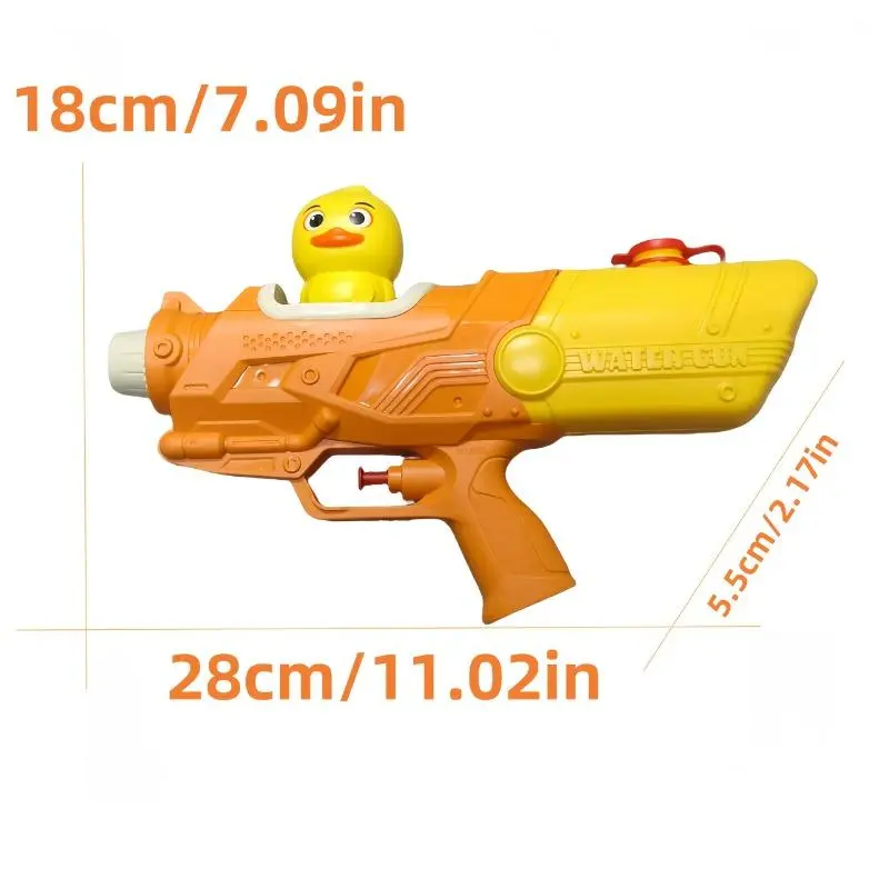 Cartoon Style Cute Single Water Gun Fun Cute Duck Little Cute Bear Very Suitable for Outdoor Beach Water Play Water Squirt Gun Toy Gift 0