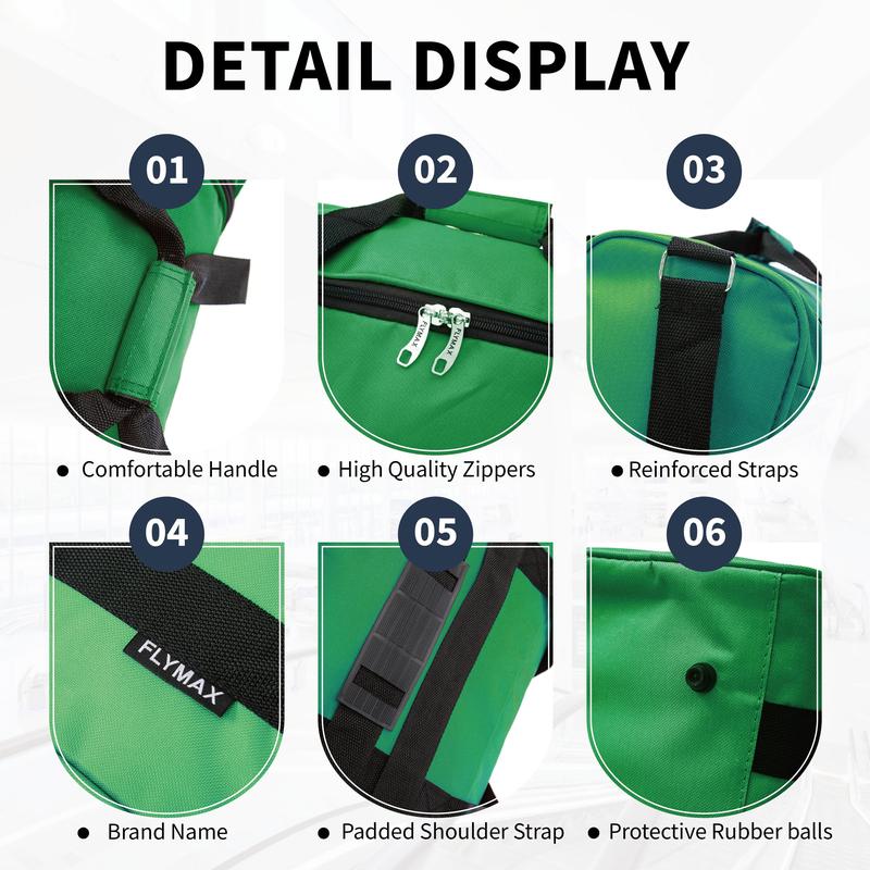 Flymax CabinFlex Ryanair Approved Underseat Holdall – 40x20x25 cm Lightweight Travel Bag 4
