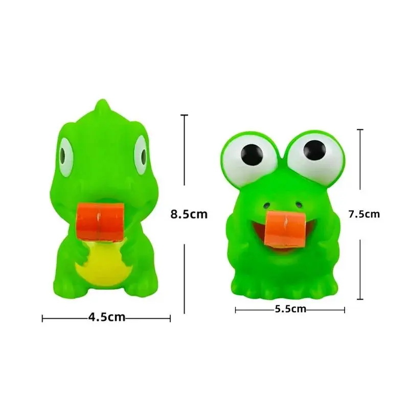 Children Creative Decompression Fidget Toys Pinch Frog Dinosaur Sticking Tongue Out Relieve Stress Toy Christmas Gifts For Kids 4