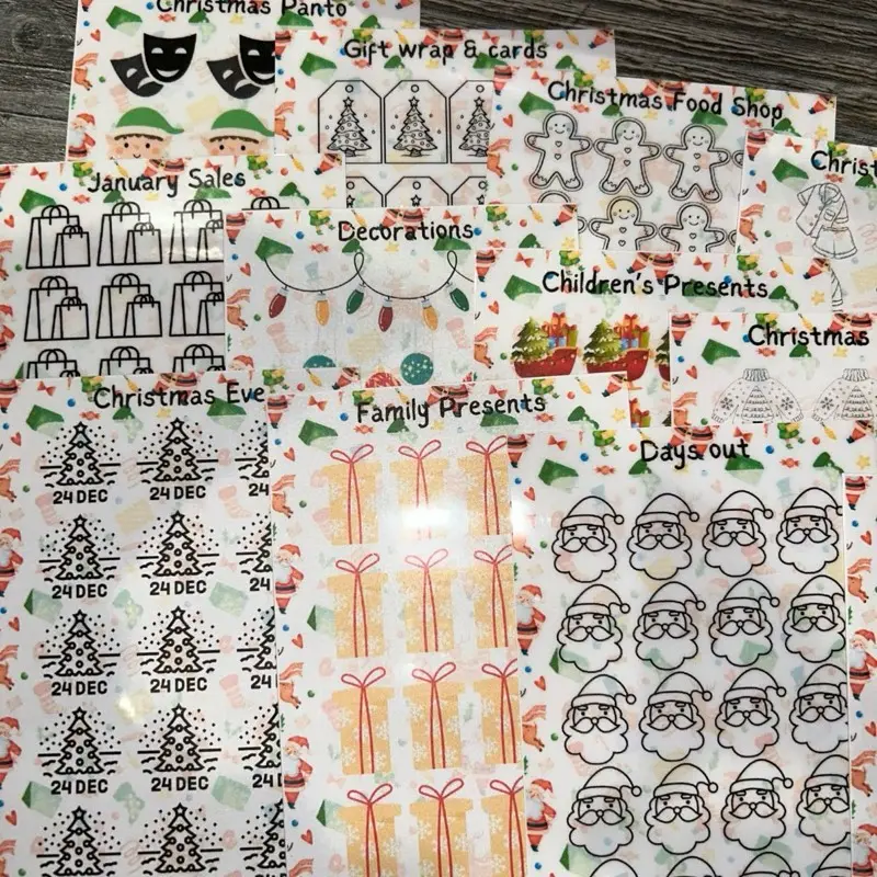 Christmas binder bundle 4