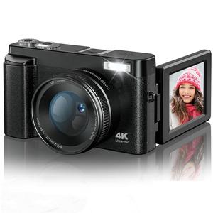 4K Digital Camera for Photography & Video Autofocus, 48MP Vlogging Camera, Compact Camera 16X Digital Zoom with 3.0 Inch Flip Screen, 32G SD Card