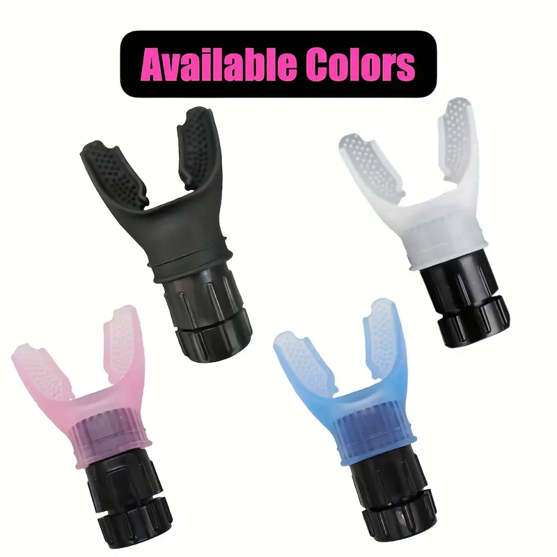 Adjustable Resistance Breathing Trainer for Enhanced Lung Capacity & Respiratory Health - Portable Fitness Exerciser with Silicone Mouthpiece, No Battery Needed, Ideal for Sleep Quality Improvement, Sleep Quality Enhancer|Adjustable Resistance Trainer|Sil 2