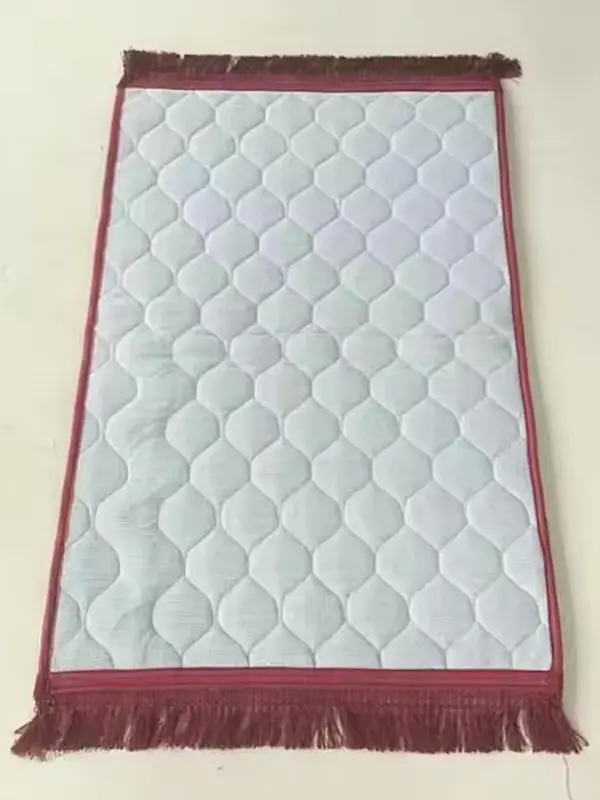 Muslim Islamic Prayer Mat Cushioned Musallah Namaz Rug - 80 x 120cm, Extra Thick, Durable, Portable 5