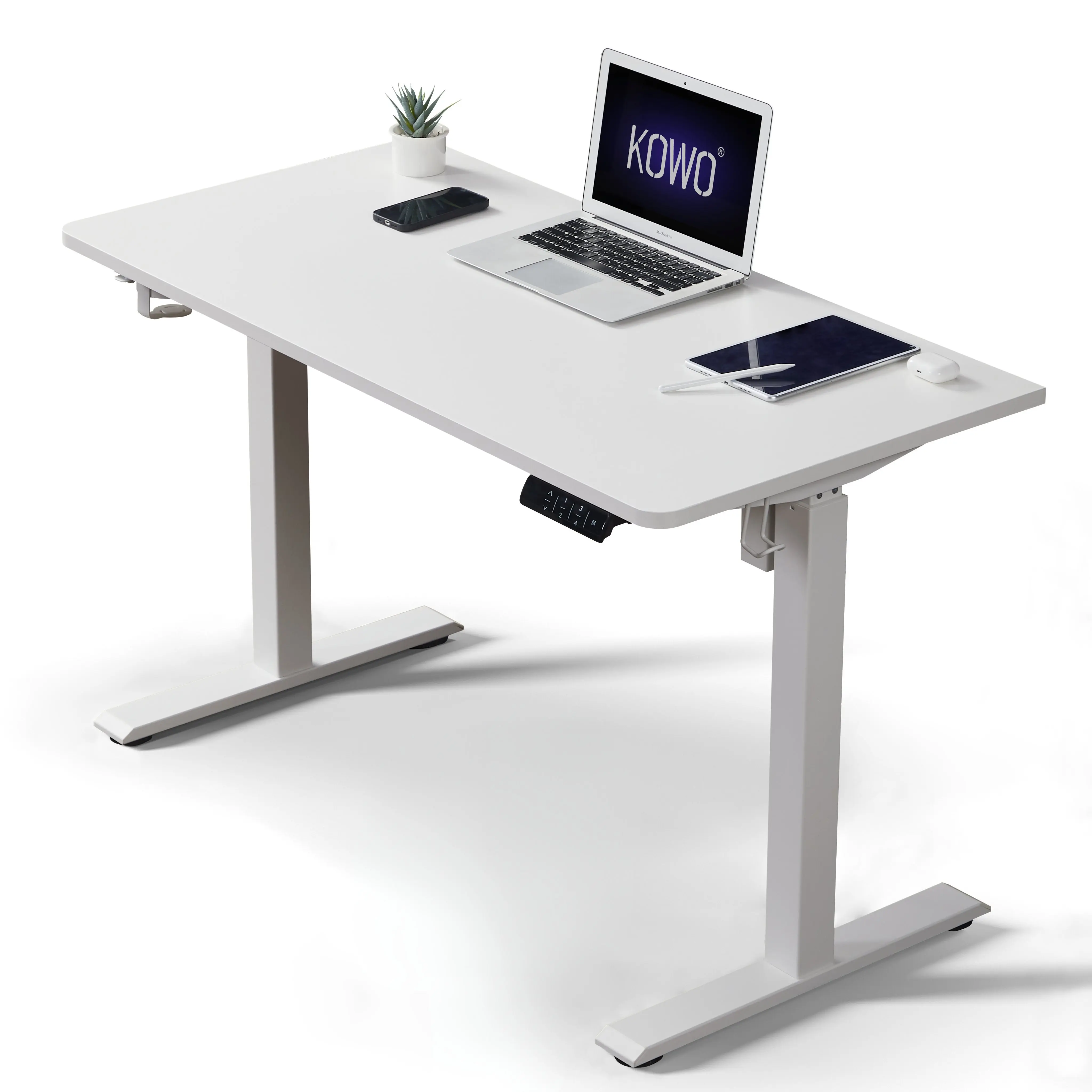 Standing Desk with USB C Hub in multiple colours & sizes, K304