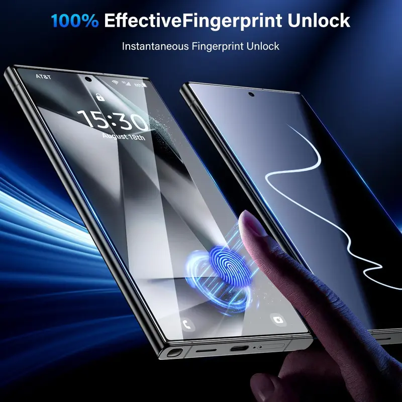For Samsung Galaxy S25 Ultra S24 S23 S22 Plus 5G Screen Protector Toughened Glass Phone With Install Kit Remove Explosion 4