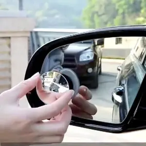 2x Blind Side Spot Mirror Rear View Towing Car Van Motorcycle Adjust Wide Angle 8