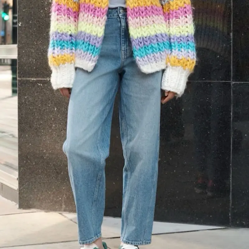 VERONICA BARREL JEANS
