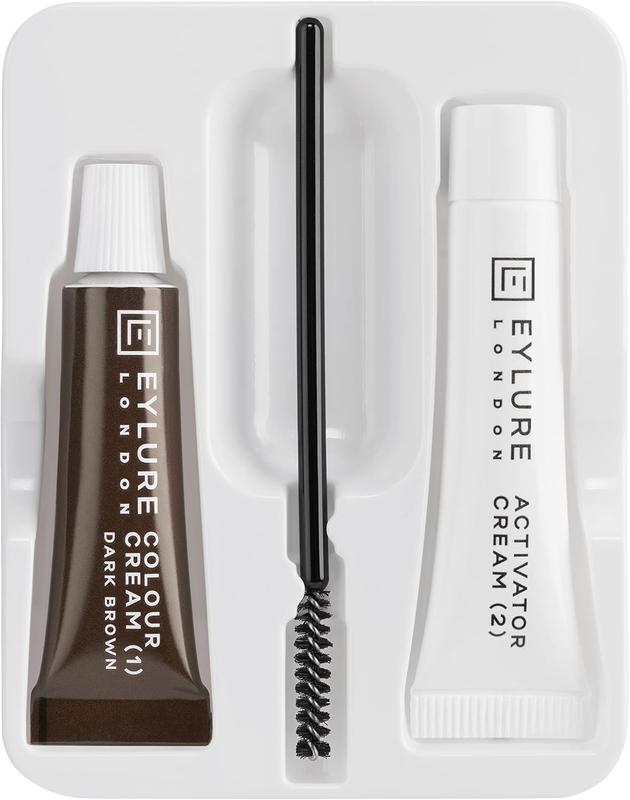 Eylure Dybrow Permanent Tint for Brows Dye Kit Mid Brown 1