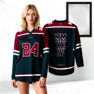 【Free Custom Name and Number】2025 New NFL Jersey Ootd Long-sleeved Mesh Breathable Thin Quick-drying Outdoor Sports Jersey Classic Fashion Simple Style T-shirt 3D Printing  Sports Jersey