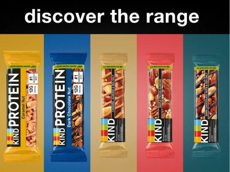 KIND Protein Bars, Dark Chocolate Nut – Gluten-Free, High Fibre, Healthy Snack, 3 x 42g Multipack, No Artificial Additives 2