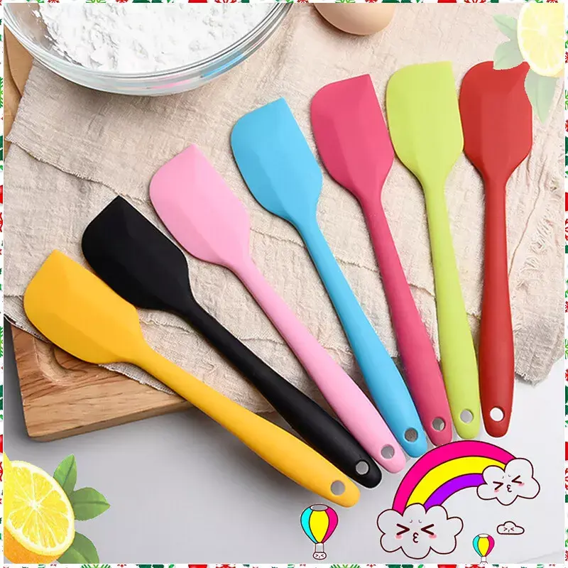 Silicone Spatula Cooking Baking Scraper Cake Cream Butter Mixing Batter Tools