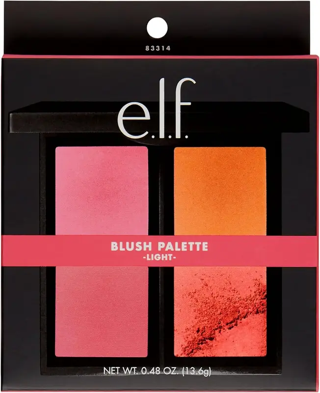 Powder Blush Palette, Customizable Colours, Long Lasting Formula, 4 Pan Palette- Cream Contour Palette 2