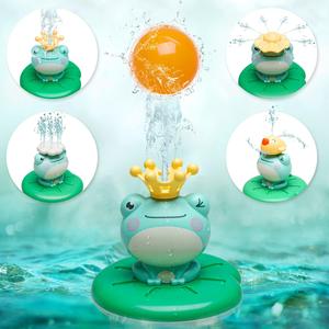 Frog Design Bath Toy, Water Sprinkler Baby Bathing Toy, Fun Bathtub Toy for Kids, Baby Toys, Bathing Supplies, Valentine's Day Gift, Bathroom Decor Ideas
