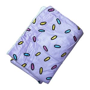 Pink Sprinkles For Days blanket LARGE - fleece dog blanket