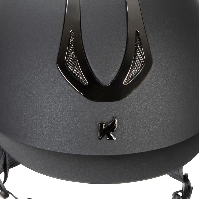 Shires Karben Sonic ID Riding Hat - Black 3