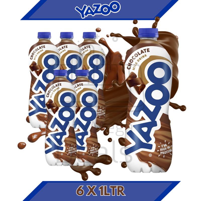 Product Introduction of Yazoo Milkshake Drink Pack Of 6 X 1L | Chocolate, Strawberry & Banana Flavour | High In Protein & Gluten Free Beverage 5