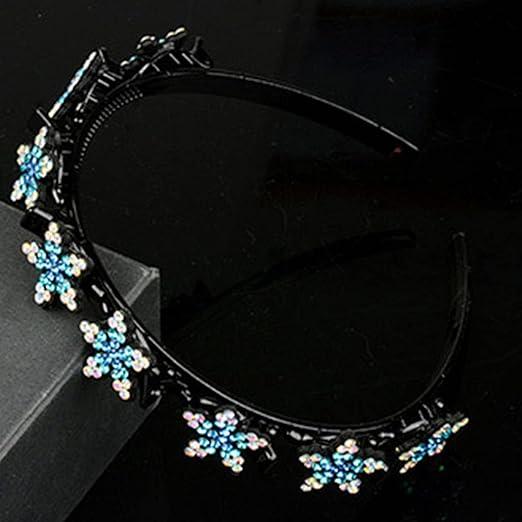 Double Layer Twist Plait Headband with Clips - Cute Hairstyle for Double Bangs 2