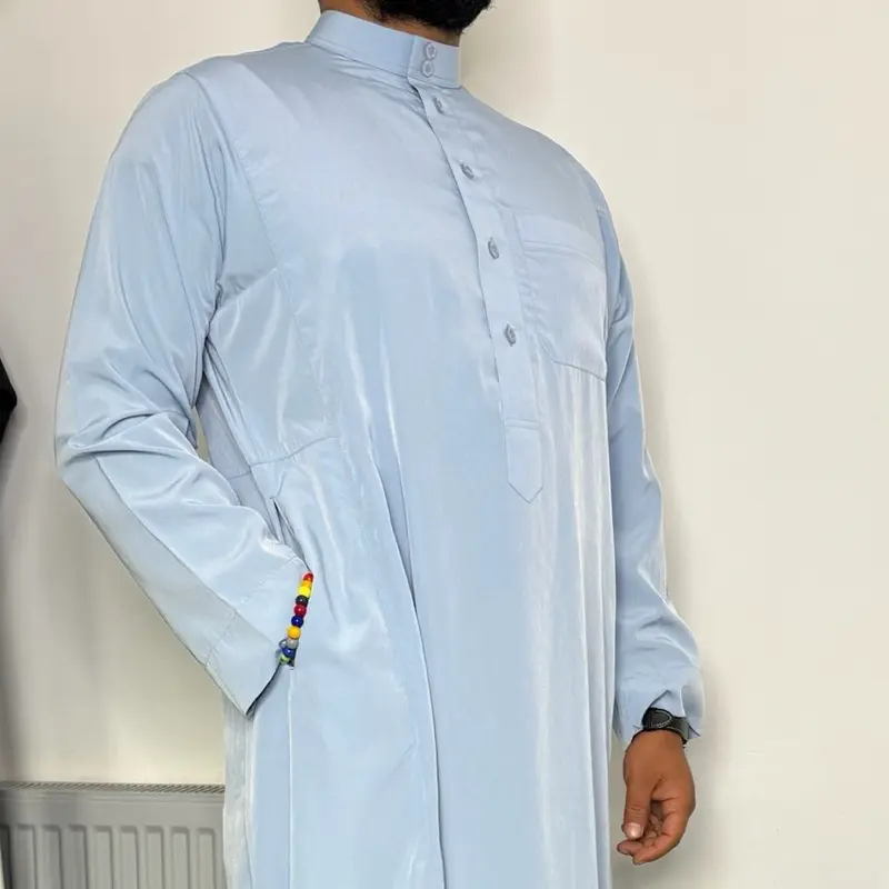 Light blue Original Saudi Thobe for men
